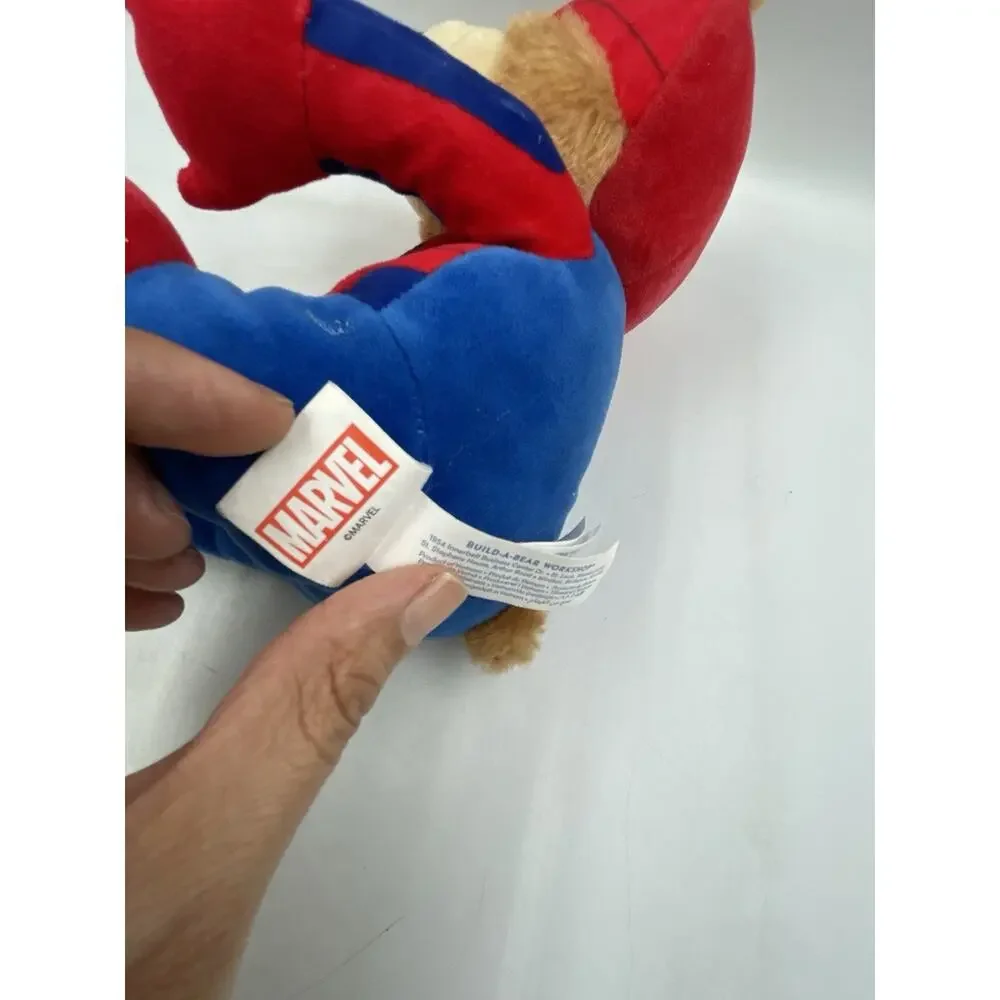 2016 Build A Bear Workshop Marvel Comics Spider Man Stuffed Plush Toy